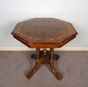 	Victorian Octagonal Occasional Side Centre Table